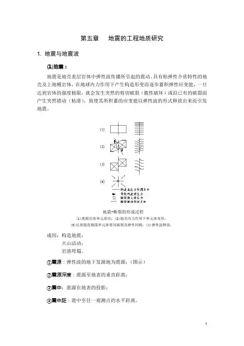 第五章 地震