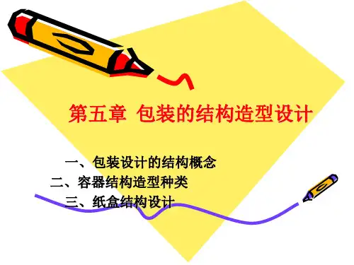 第五章包装的结构设计