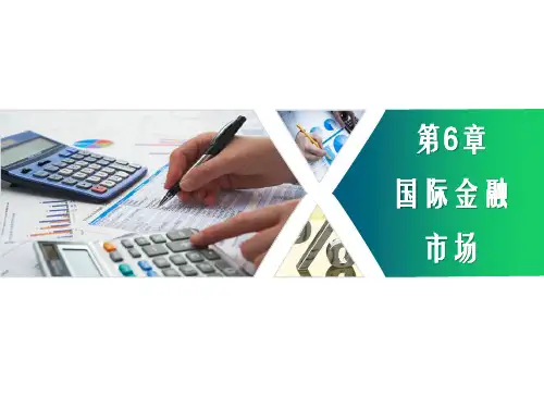 第6章 国际金融市场 《国际金融》PPT课件