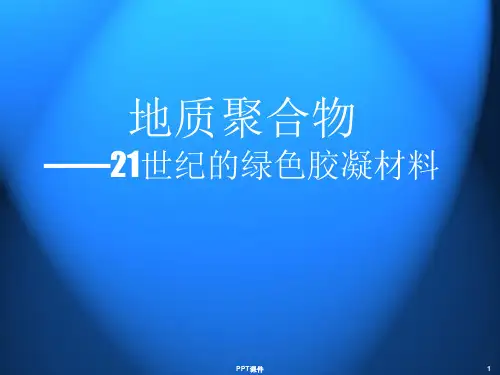 地质聚合物  ppt课件