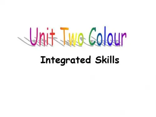 英语(牛津译林版)九年级上 Unit2 Integrated Skills 