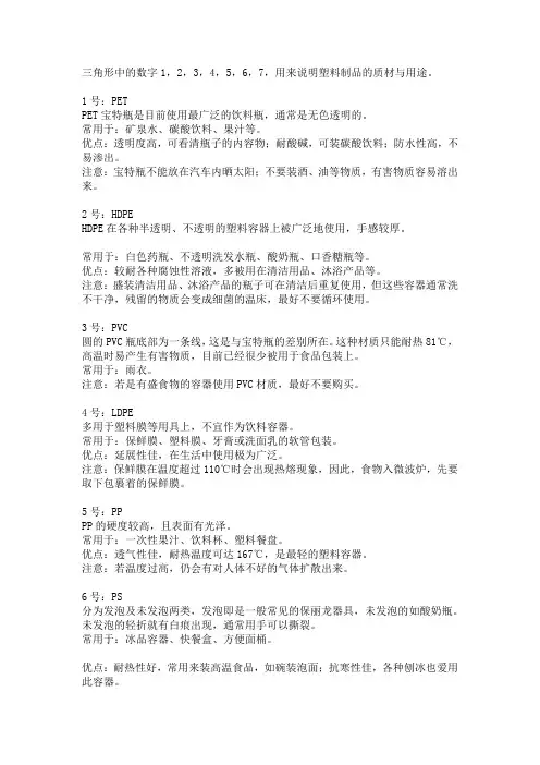 塑料数字标志
