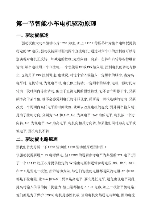 智能小车电机驱动原理