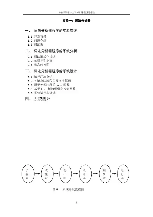 java实现的词法分析