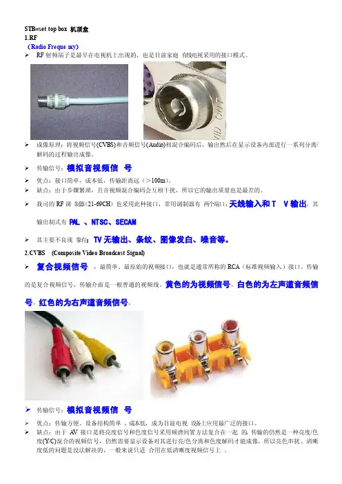 STB常用接口介绍