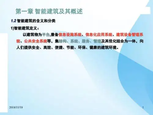 楼宇自动化系统集成(PPT课件)