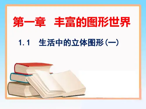 七年级数学上册1.1生活中的立体图形第1课时
