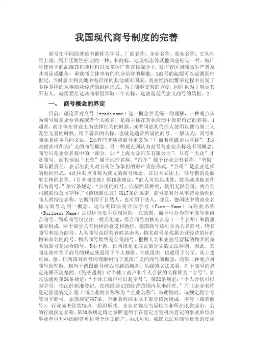 商号