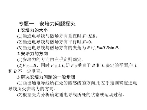 磁场章末总结课件