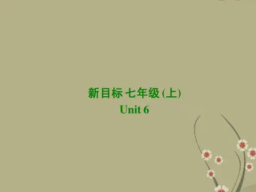 七年级英语上册 Unit6 Do you like bananas Section A 2课件 人教新目标版