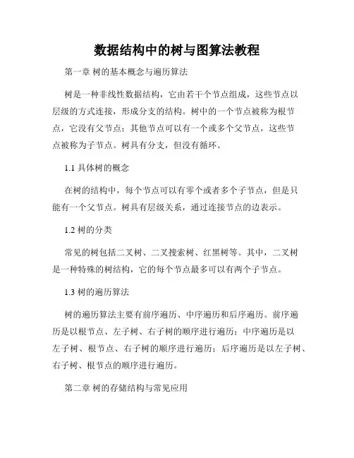 数据结构中的树与图算法教程