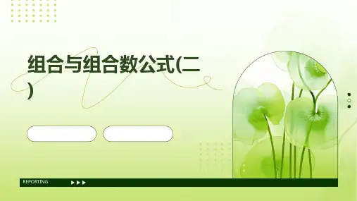 组合与组合数公式(二)