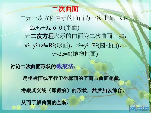二次曲面