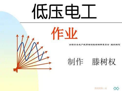 低压电工作业 第三章 常用低压电器 之二