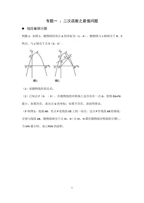 二次函数-最值问题