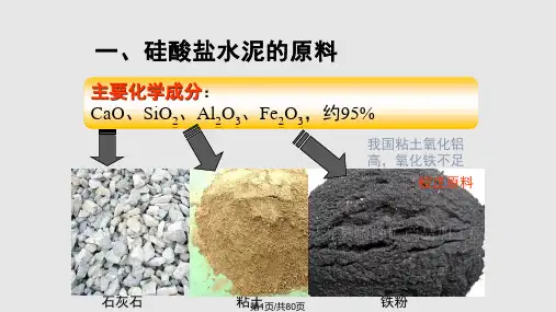 熟料率值及配料计算PPT课件