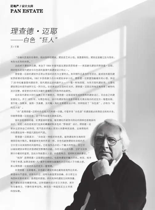 理查德·迈耶——白色“狂人”