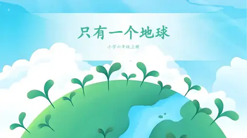 19《只有一个地球》课件(共46张PPT)