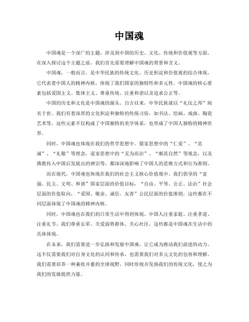 中国魂-专业文档