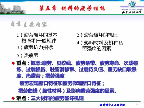 第五章  材料的疲劳性能
