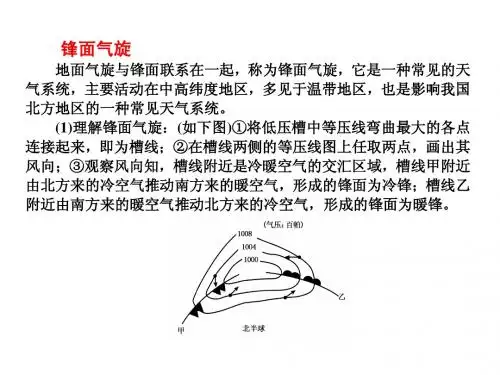 2.3-锋面气旋
