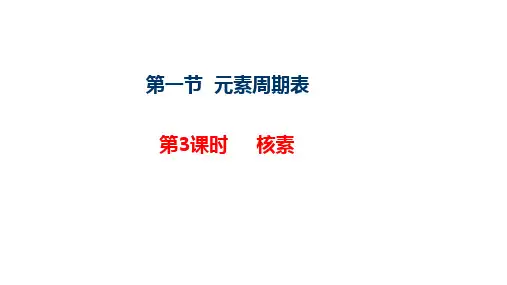 核素