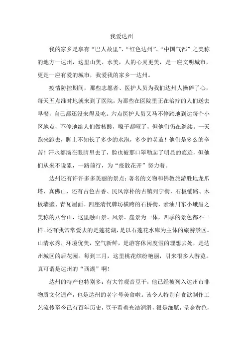 我爱达州征文系列(十)
