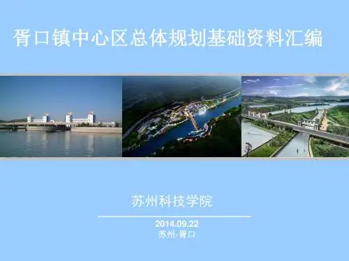 胥口镇基础资料汇编报告