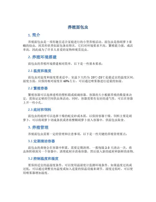 养殖面包虫