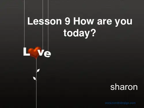 新概念英语第一册Lesson 9&10