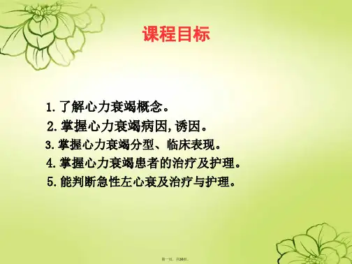 心力衰竭护理查房