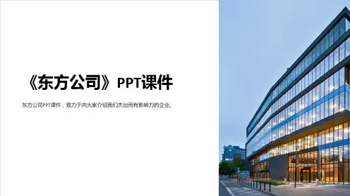 《东方公司》课件