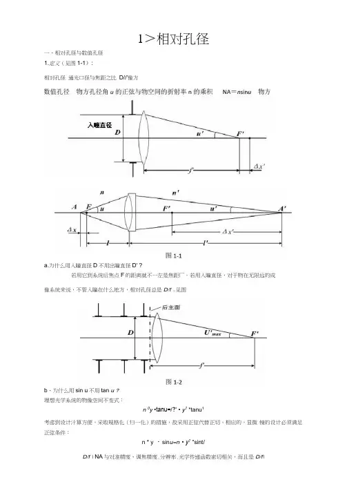 专业实用的光学测量知识