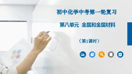 中考一轮人教版化学单元复习夯基精品课件第八单元 金属和金属材料