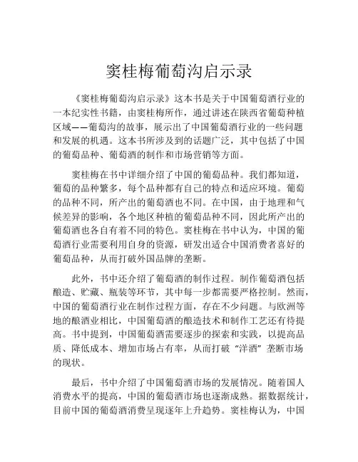 窦桂梅葡萄沟启示录