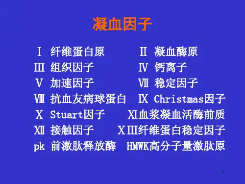 止血药与抗凝药