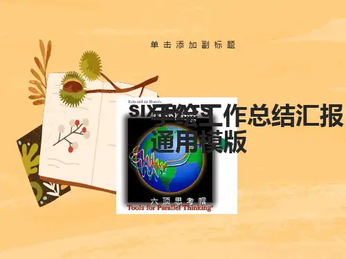 六顶思考帽(讨论工具)