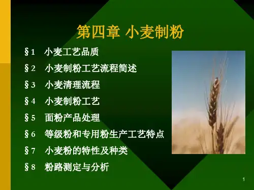 小麦制粉幻灯片