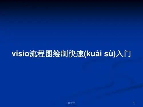 visio流程图绘制快速入门学习教案