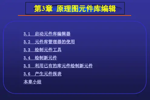 原理图元件库编辑-经典