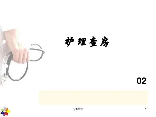 护理查房--胃穿孔  ppt课件