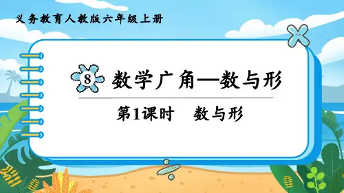 2024年秋季人教版六年级上册数学同步课件第8单元数学广角——数与形第1课时数与形