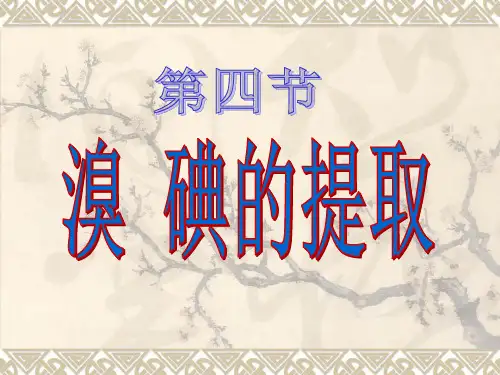 溴、碘的提取