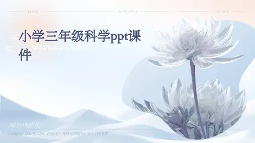 小学三年级科学ppt课件