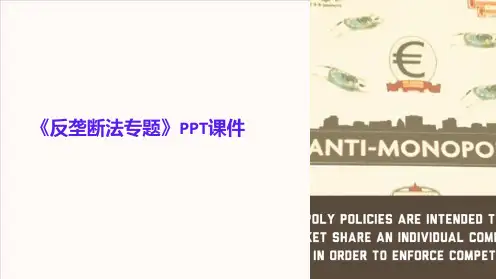 《反垄断法专题》课件