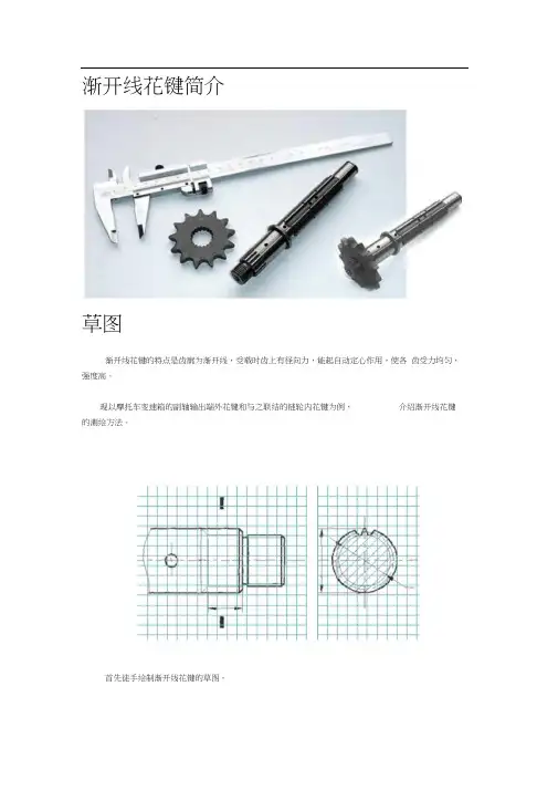 渐开线花键测绘
