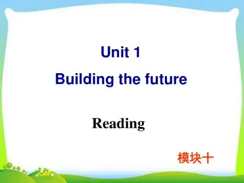 牛津译林版高中英语Module 10 Unit 1 Reading教学课件