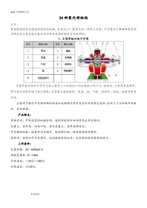 34种泵内部结构