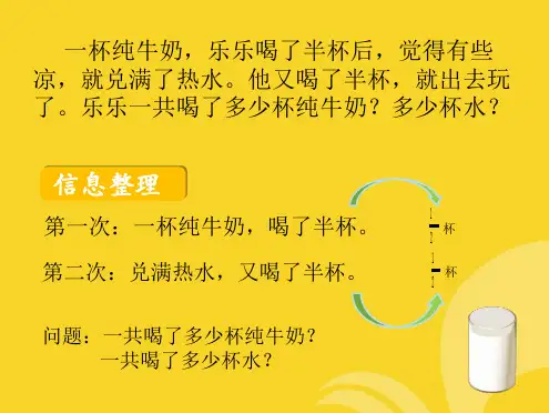 解决问题牛奶中的数学问题五年级下册1(共4张PPT)