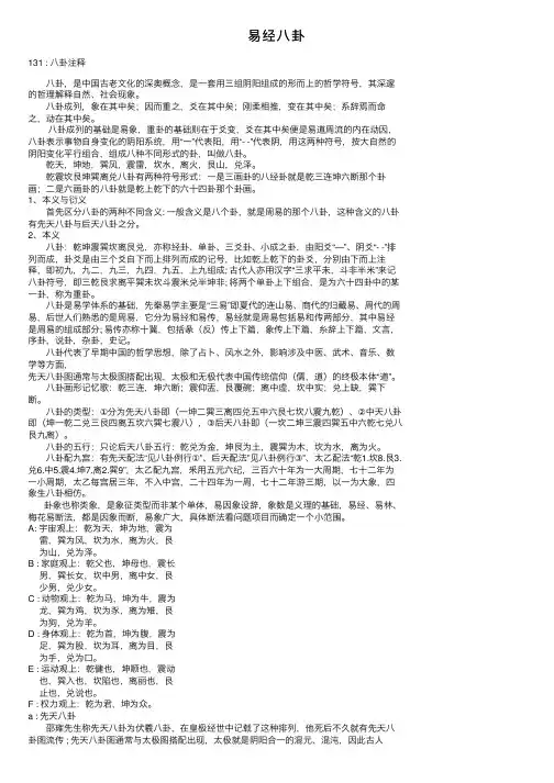 易经八卦——精选推荐